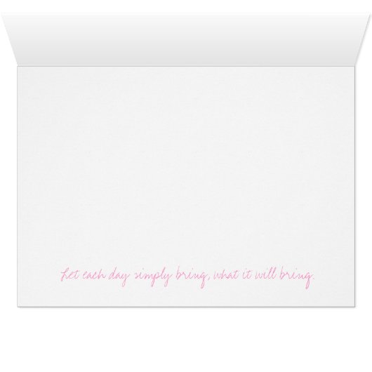 Pink Flowers (Inside Horizontal (Bottom))