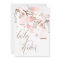 Pink Flowers and Birdcages Baby Shower Invitations