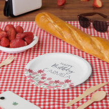 Pink  Flowers and Hearts Birthday Party 