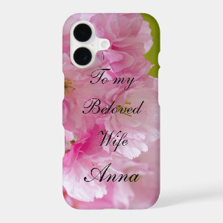 Pink Flowers Beautiful Coloring Nature iPhone 17 Case