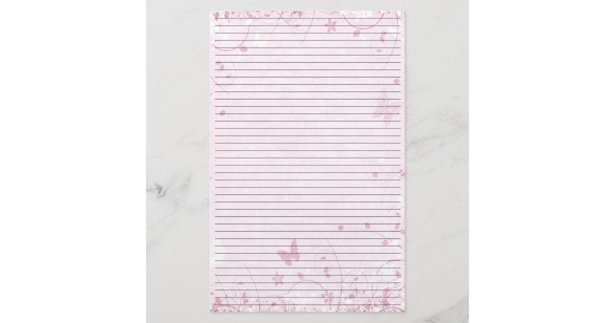 Elegant vintage stationery paper