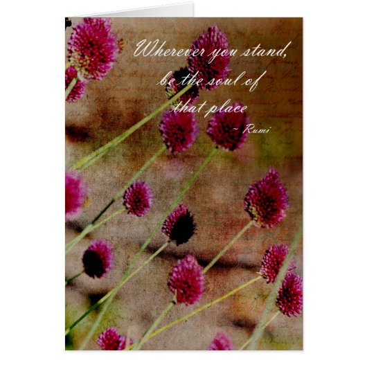 Pink Flowers Cards (Front)