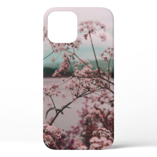 PINK FLOWERS iPhone 12 CASE