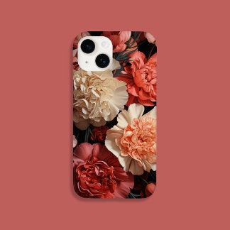 Pink flowers Case-Mate iPhone 14 case