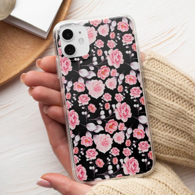 pink Flowers classy and chic Stylish Case-Mate iPhone Case (Creator Uploaded)