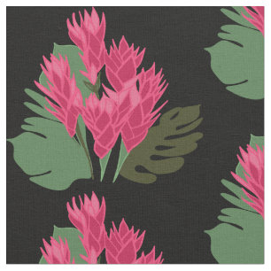 Pink Flowers Fabric