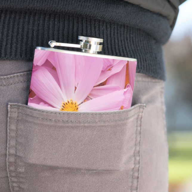 Pink Flowers Flask (In Situ)