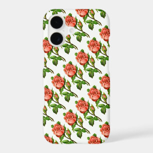 Pink Flowers Floral Victorian Roses iPhone 17 Case