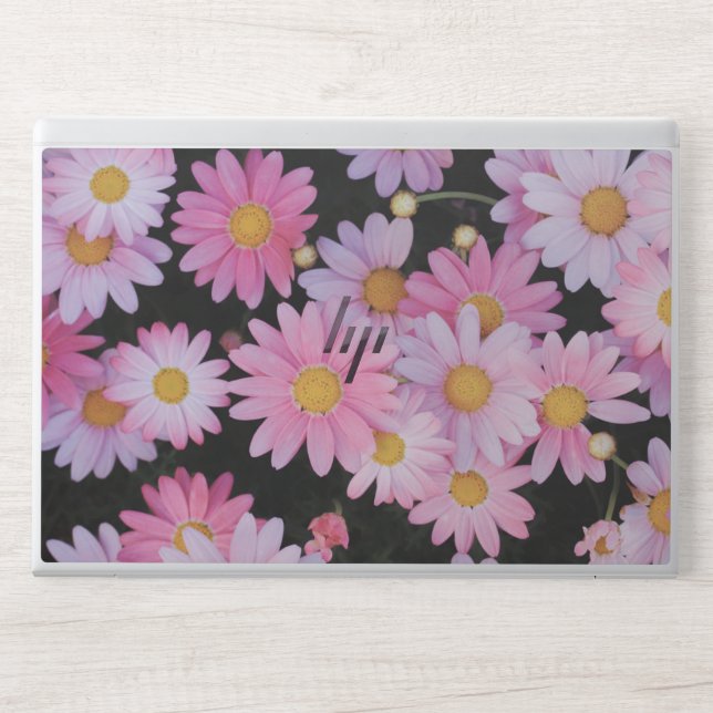 Pink flowers HP EliteBook 840 G5/G6, 745 G5/G6 HP Laptop Skin (Front)