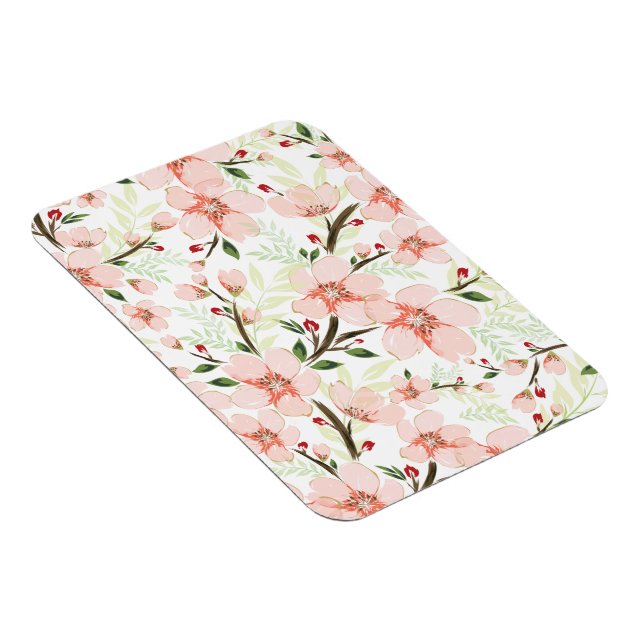 Pink flowers magnet (Right Side)
