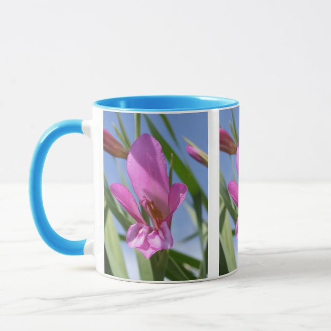 Pink Flowers Mug (Left)