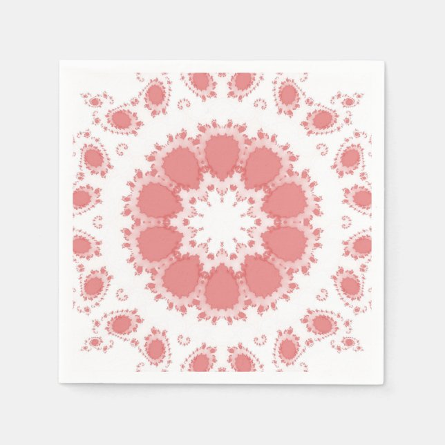 PINK FLOWERS NAPKINS (Front)