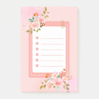 Pink flowers Notes