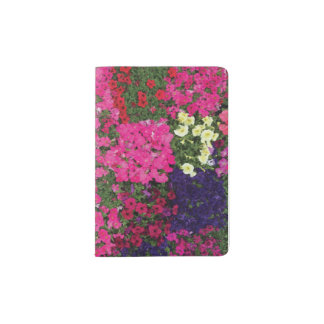 Pink Flowers Passport Holder