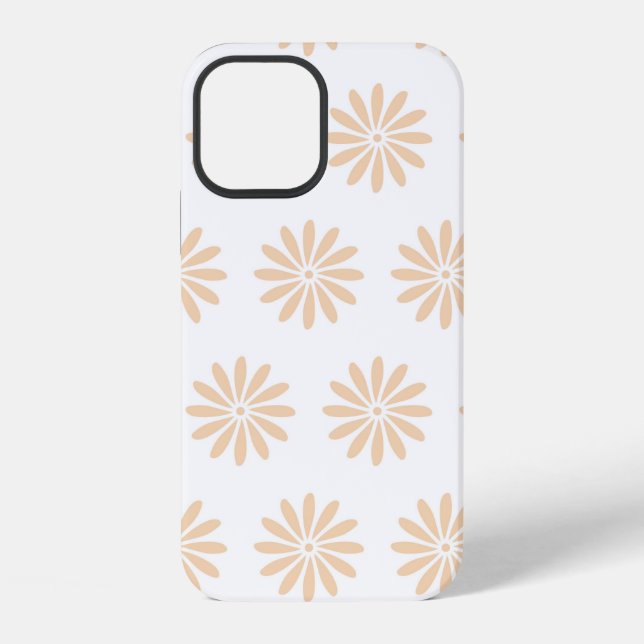 Pink flowers pattern. art,artwork,background,bloom iphone case (Back)