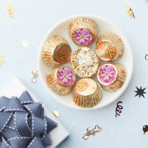 Pink Flowers Reese's Peanut Butter Cups