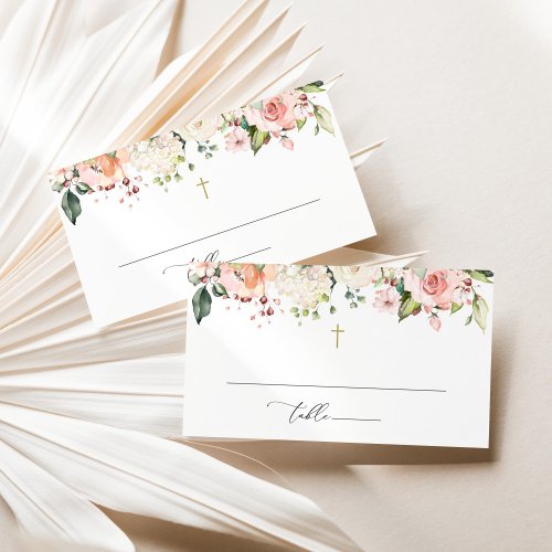 Pink Flowers, White Flowers, Boho, Floral Baptism