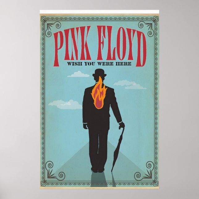 Pink Floyd, Wish You Were Here, Original Print (Front)