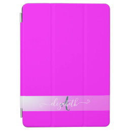 Pink Fluorescent Monogram    iPad Air Cover