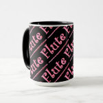 Pink Flute Mug