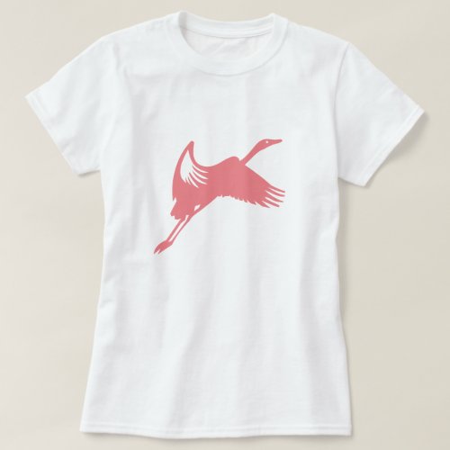 Pink Flying Goose T_Shirt