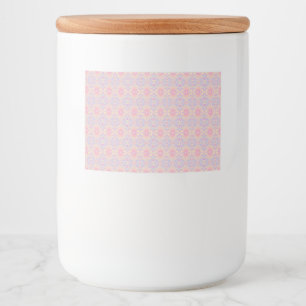 pink food label