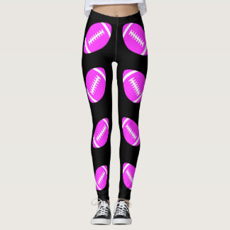 Pink Football Powderpuff or Pink Out Game Leggings