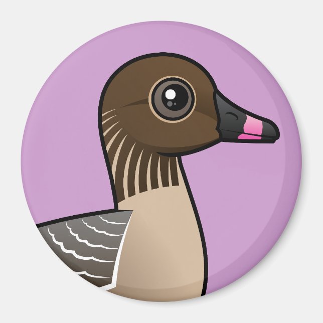 Pink-footed Goose Magnet (Front)