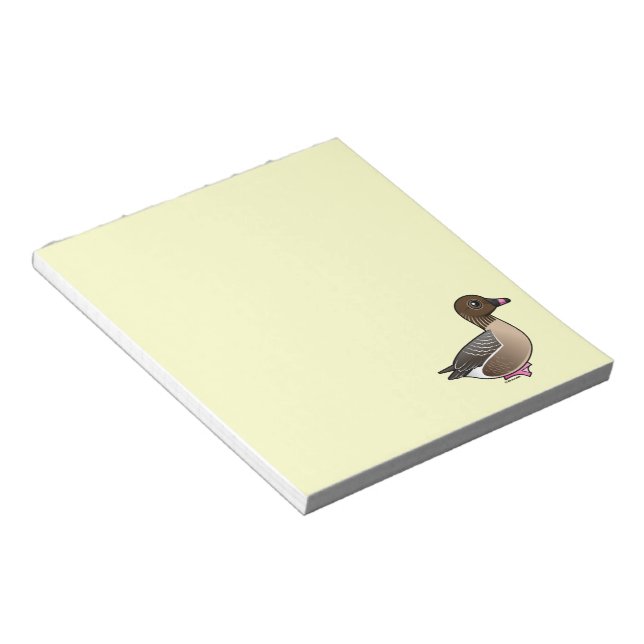 Pink-footed Goose Notepad (Angled)