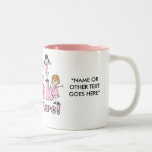 Pink For a Cure Customizable Mug