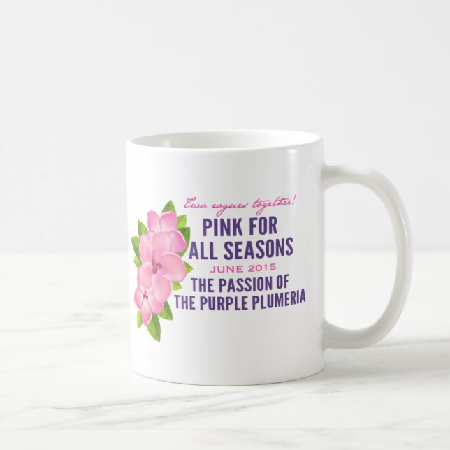Pink for All Seasons June (Month 10) Mug (Right)