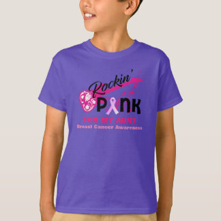 Pink for Aunt Breast Cancer Awareness Shirt