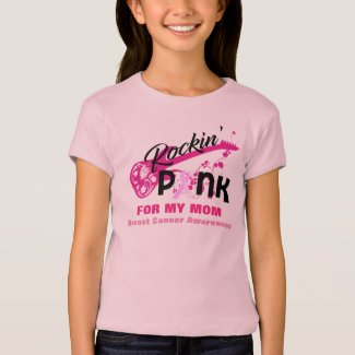 Pink for Mom Breast Cancer Awareness Shirt