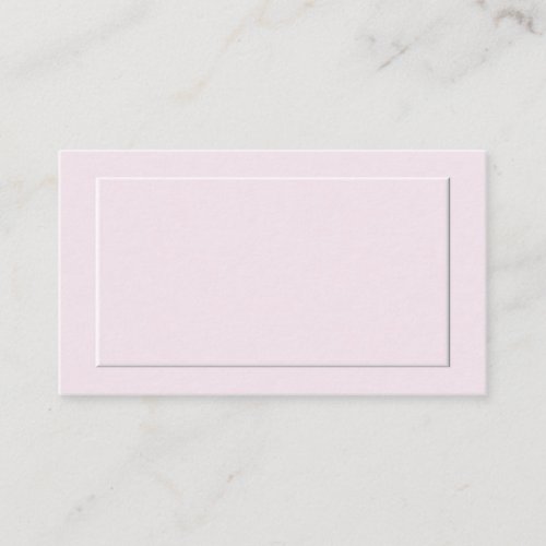 Pink Formal Place Cards Business Card Template