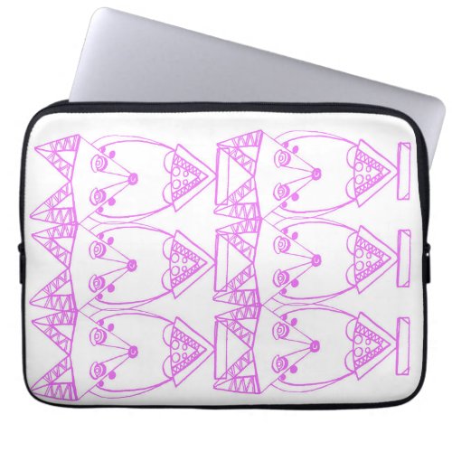 Pink Fox laptop case