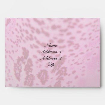 Pink Foxglove Petal Custom Envelope by Fallen_Angel_483 at Zazzle