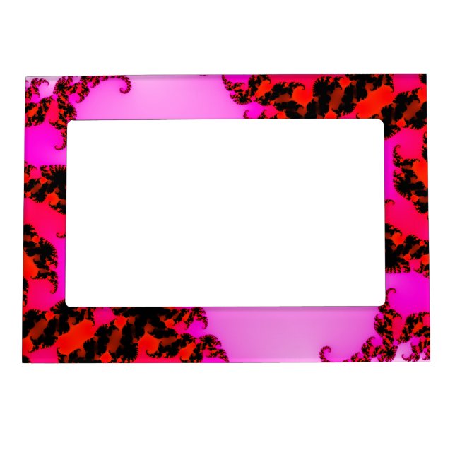 Pink fractal frame (Front)