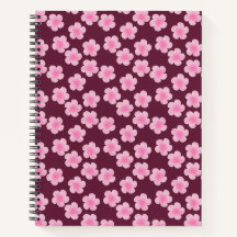 Pink Frangipani Flower Seamless Pattern
