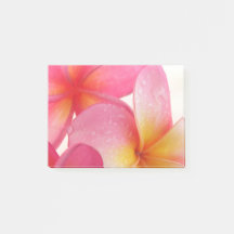 Pink Frangipani Post-it® Notes 10.2 x 7.6