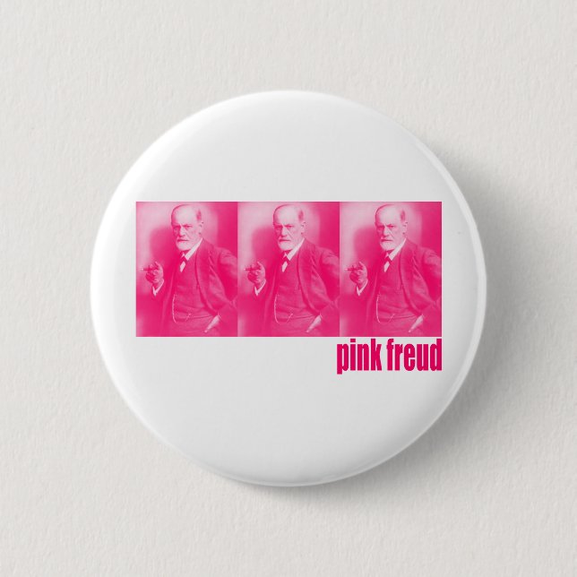 Pink Freud Button (Front)
