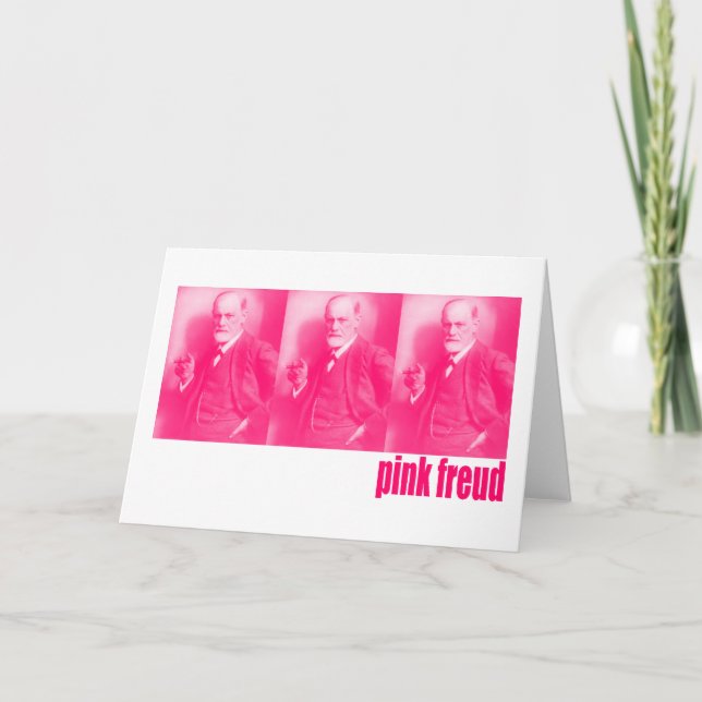 Pink Freud Card (Front)