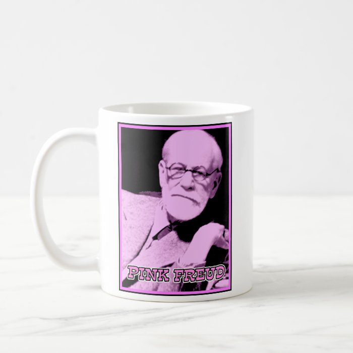 Pink Freud Funny Mug