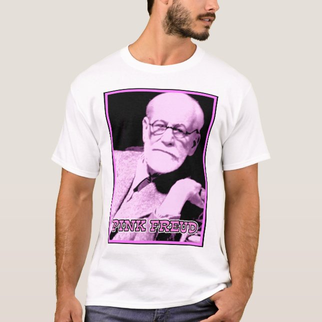 Pink Freud Funny Shirt (Front)