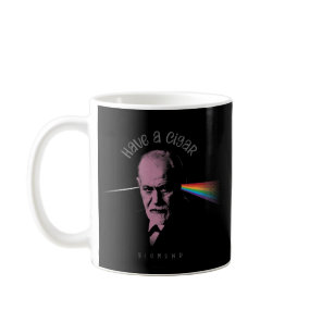 Pink Freud (Have A Cigar) Coffee Mug