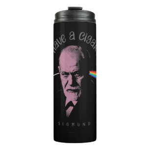 Pink Freud (Have A Cigar) Thermal Tumbler