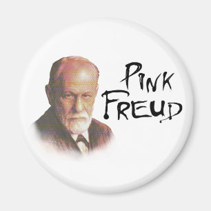 Pink Freud Magnet