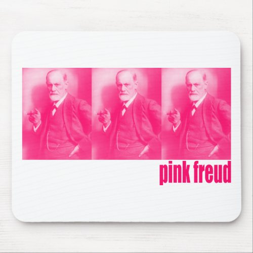 Pink Freud Mouse Pad