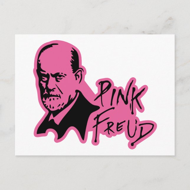 PINK FREUD Psychoanalysis Sound Edition Postcard (Front)