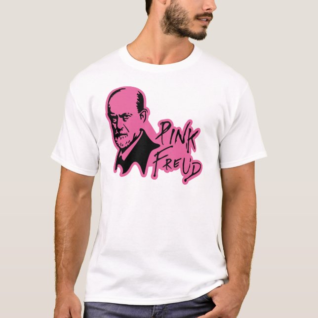 PINK FREUD Psychoanalysis Sound Edition T-Shirt (Front)