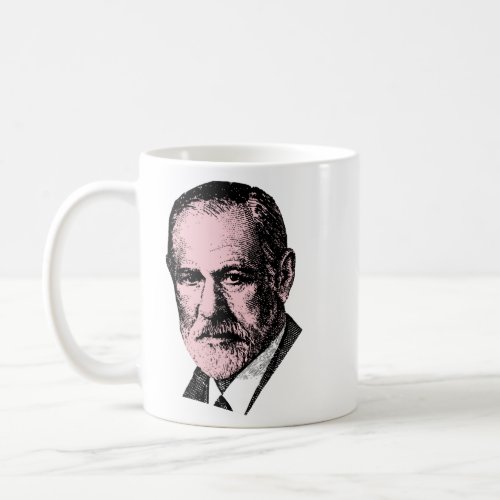 Pink Freud Sigmund Freud  Coffee Mug